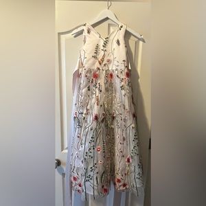 Girls floral flower girl dress size 7. JJs House.